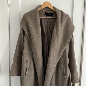 ZARA Belted Wool Coat
